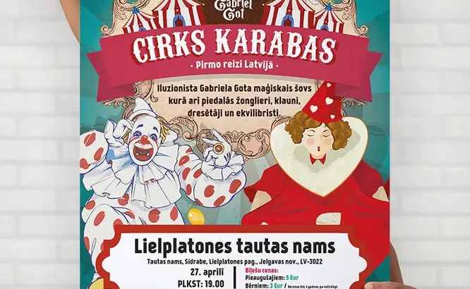 5 radoši dizaina triki plakātu izgatavošanai, lai plakāts izceltos konkurentu vidū